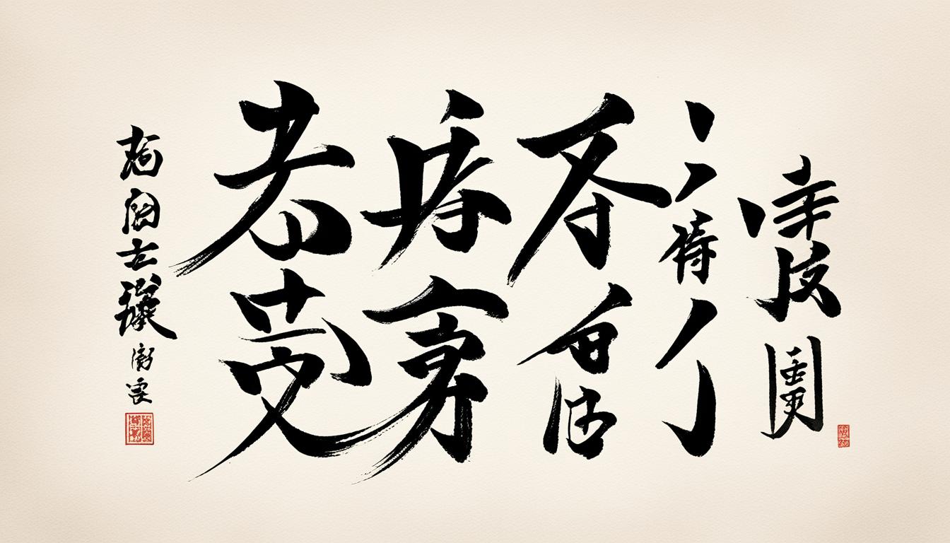 Traditional Chinese calligraphy